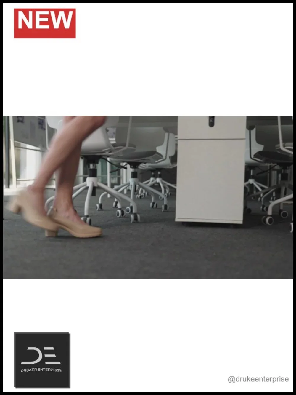 Chunky Round Toe Dress Pumps Low Block Heel Work Shoes